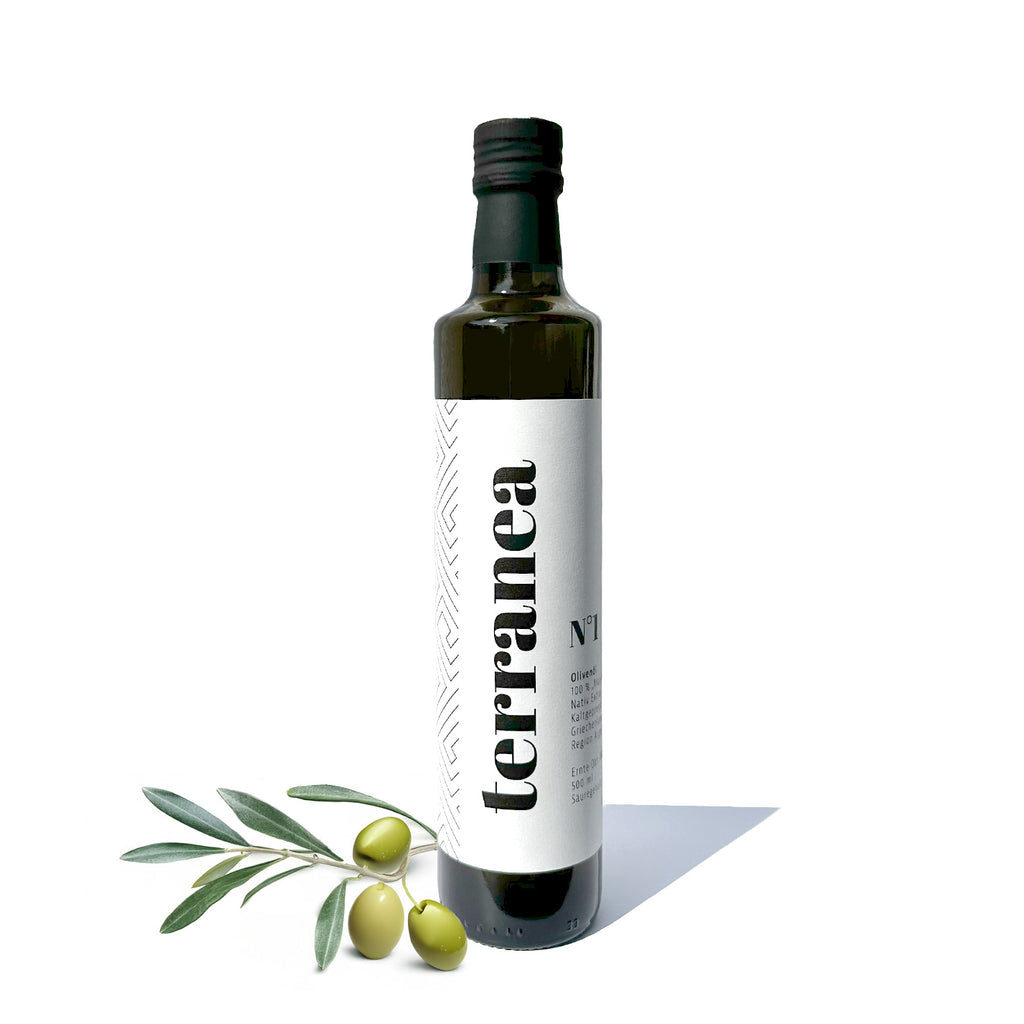 terranea N°1 | Bio-Olivenöl 100 % Manaki organic extra virgin | Griechenland
